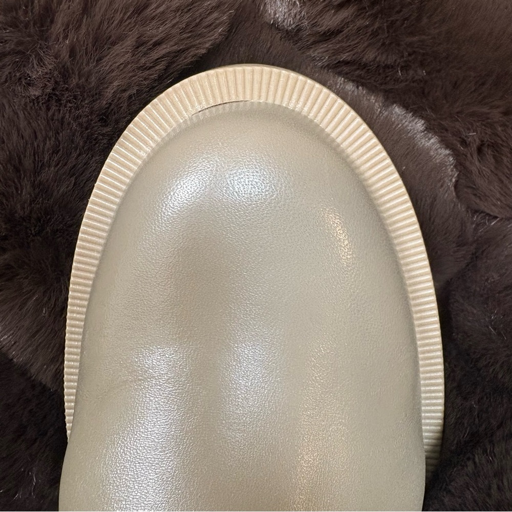 Zara high leather Boots. Taupe. Size 41. - Picture 14 of 16